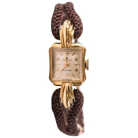 1950 18 k gold ladies rolex watch